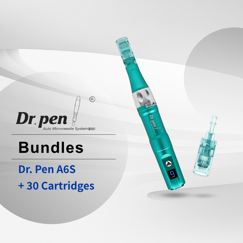 Dr.Pen Microneedling Pen A6S+30 Cartidges Dr. Pen A6S Smart Microneedling Pen