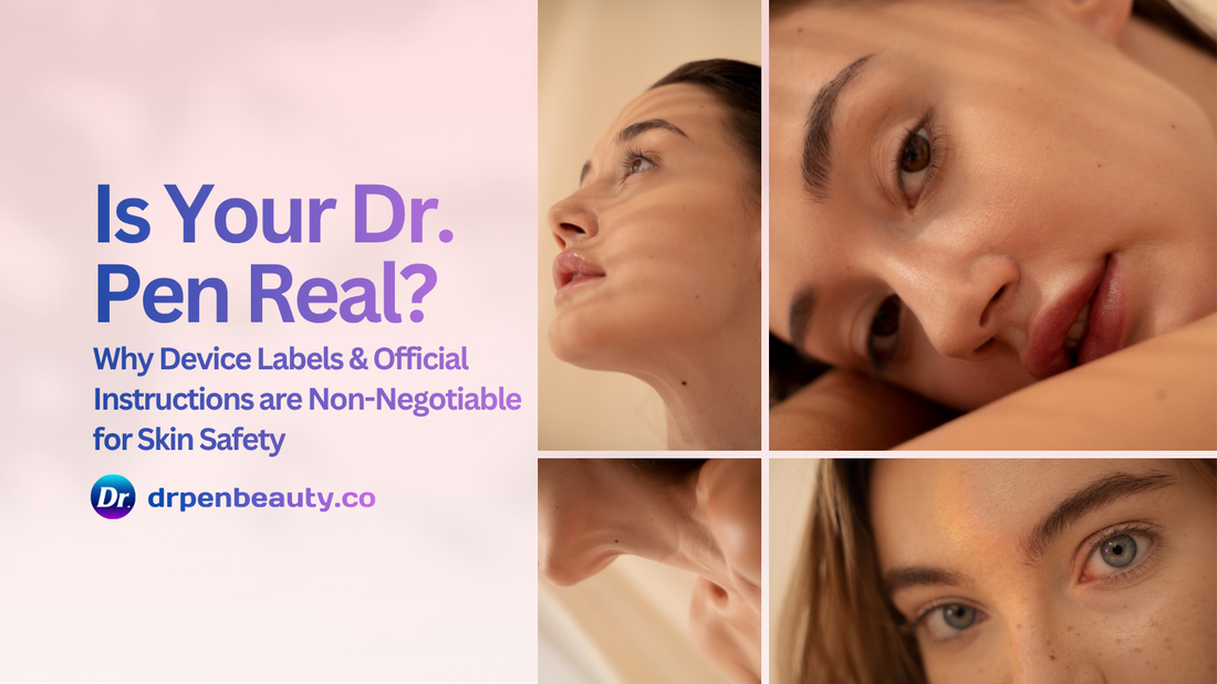 Is Your Dr. Pen Real? Why Device Labels & Official Instructions are Non-Negotiable for Skin Safety
