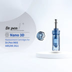 Dr. Pen Nano 3D replacement cartridge for M8S, A8S, A9, A11, featuring a clear blue design.