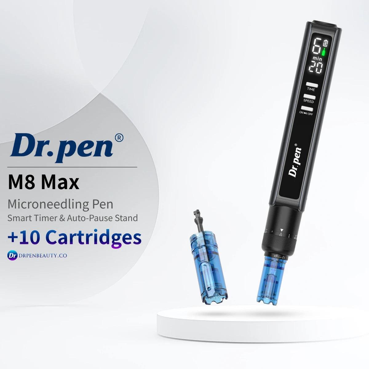 Dr. Pen M8 Max Wireless Microneedling Pen with Smart Timer