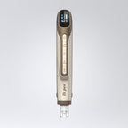 Dr.pen H6 professional microneedling pen in champagne gold with LED light therapy and serum infusion.