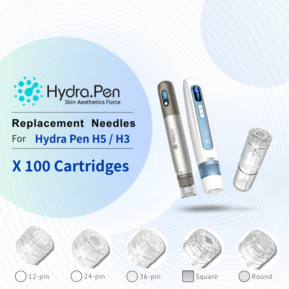 Dr.Pen Cartridges 12Pin / 100 Pcs Hydra Pen H3,H5 Cartridges 10 Pack