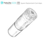 Hydra Pen H3 and H5 square replacement cartridge with clear housing.