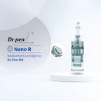 Dr. Pen M8 and M7S Nano-Round replacement cartridge with clear housing.
