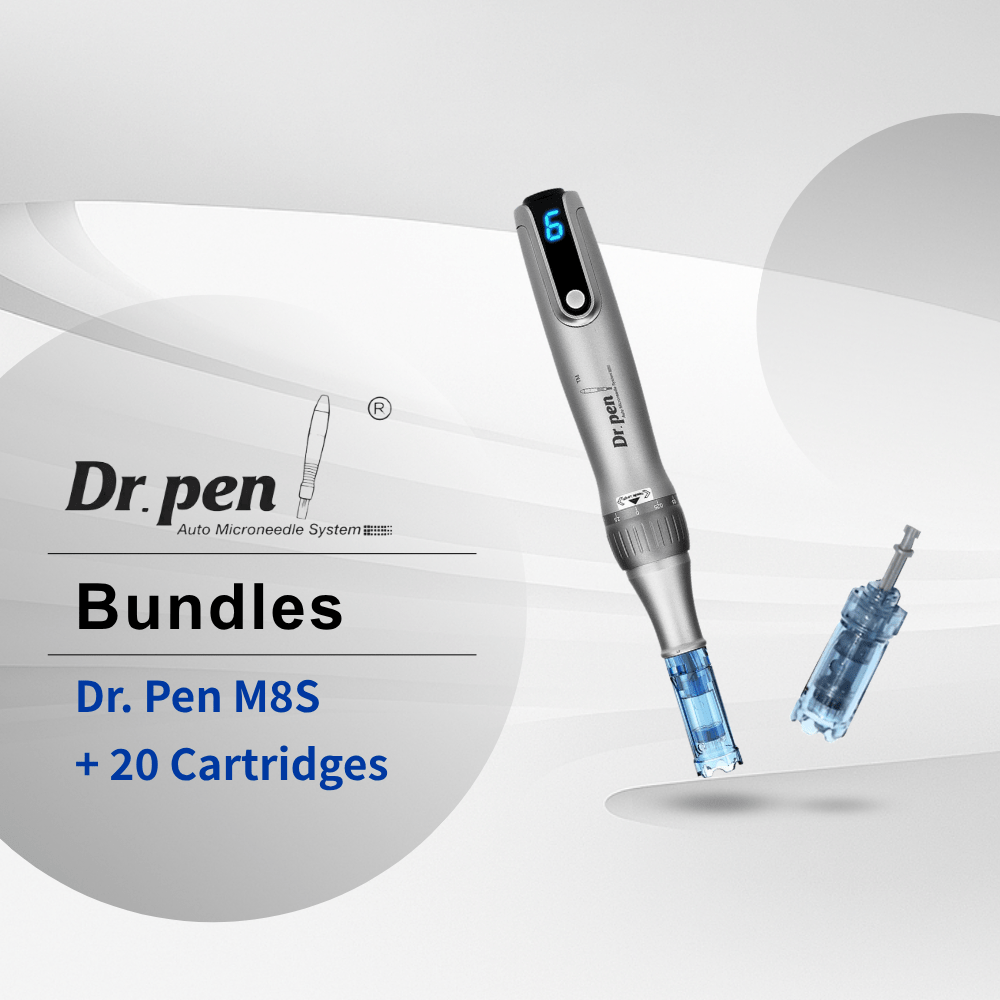 Dr.Pen Microneedling Pen M8S+20 Cartridges Dr. Pen M8S Microneedling Pen