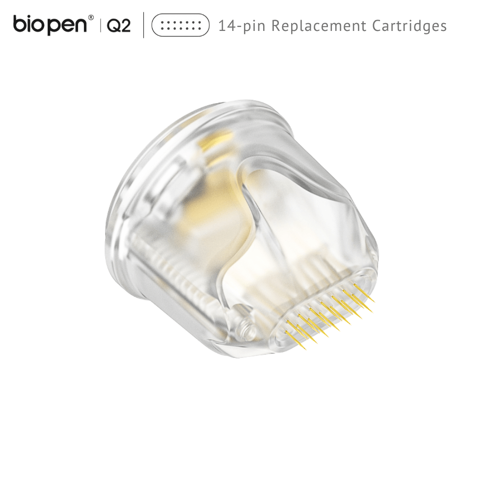 dr pen biopen-q2-cartridges-tips-replacement-heads-14 pin